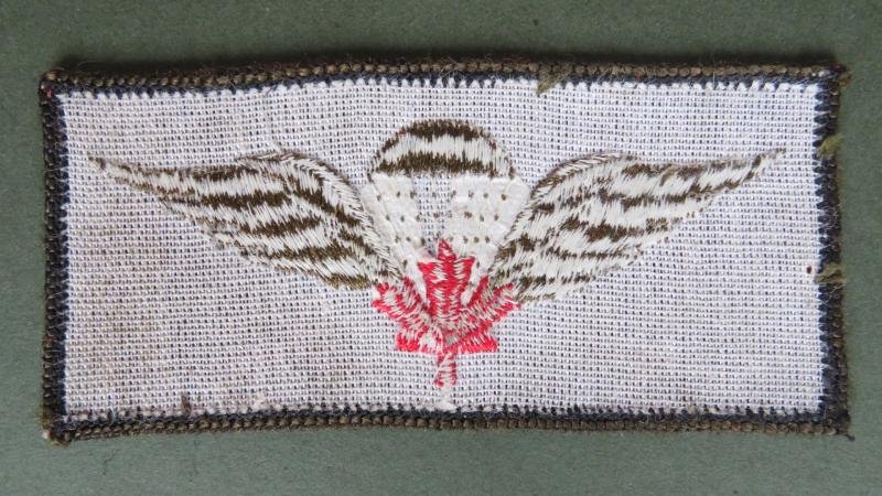 Canada 1970's Combat Smock Parachute Wings