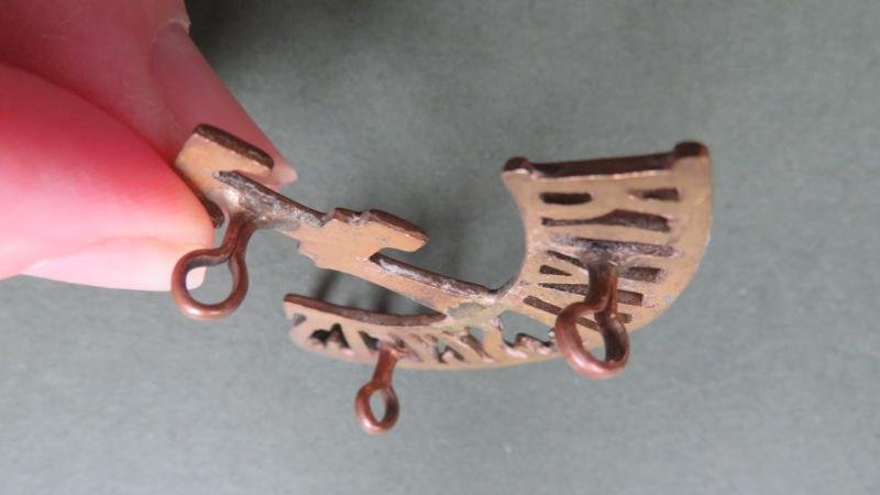 British Army 7th The Royal Scots Territorial Battalion Shoulder Title