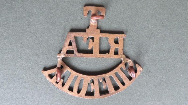 British Army WW1 Royal Field Artillery 'SUFFOLK' Territorial Shoulder Title