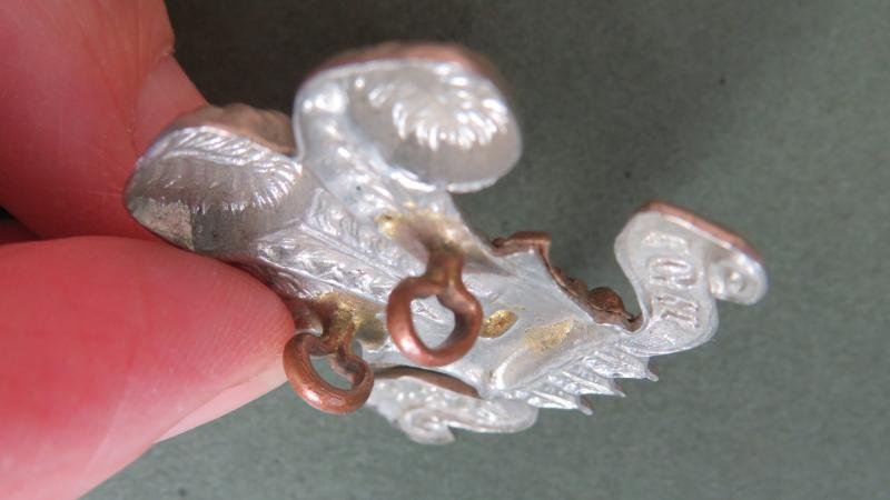 British Army The 3rd King's Own Hussars Collar Badge
