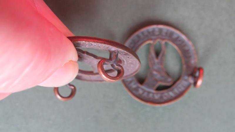 South Africa 1940-1945 Union Defence Force Collar Badges