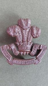 British Army The South Lancashire Regiment (The Price of Wales's Volunteers) Officers' Service Dress Collar Badge
