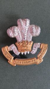 British Army The South Lancashire Regiment (The Price of Wales's Volunteers) Officers Collar Badge