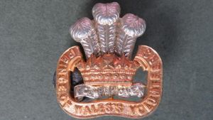 British Army The South Lancashire Regiment (The Price of Wales's Volunteers) Collar Badge