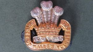 British Army The South Lancashire Regiment (The Price of Wales's Volunteers) Collar Badge