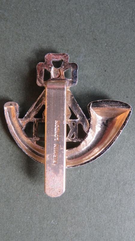 British Army The King's Shropshire Light Infantry Cap Badge