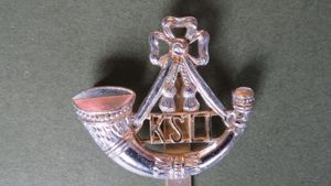 British Army The King's Shropshire Light Infantry Cap Badge