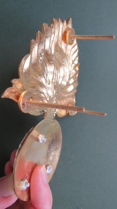 British Army Royal Regiment of Fusiliers Drummers Badge