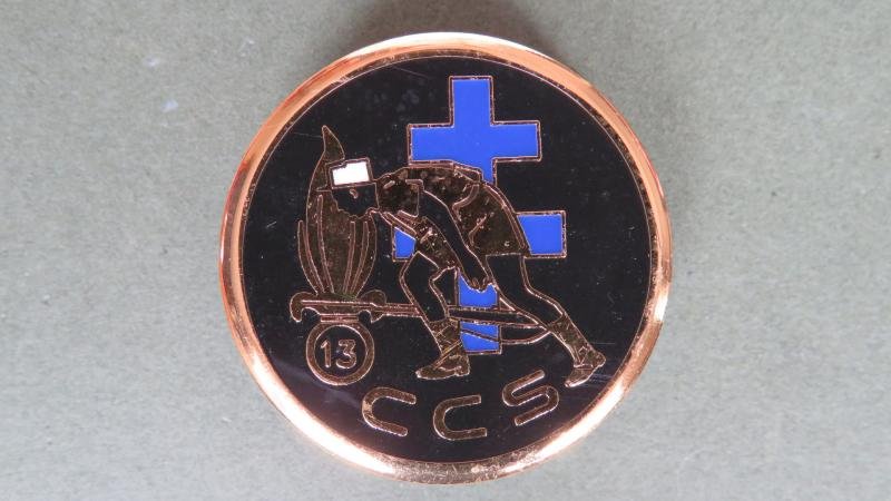 France Foreign Legion 13° D.B.L.E, C.C.S. (Command and Services Company) Pocket Crest