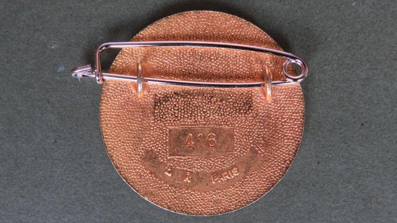 France Foreign Legion 13° D.B.L.E, '3rd Company' Pocket Crest — image 2