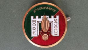 France Foreign Legion 13° D.B.L.E, '3rd Company' Pocket Crest
