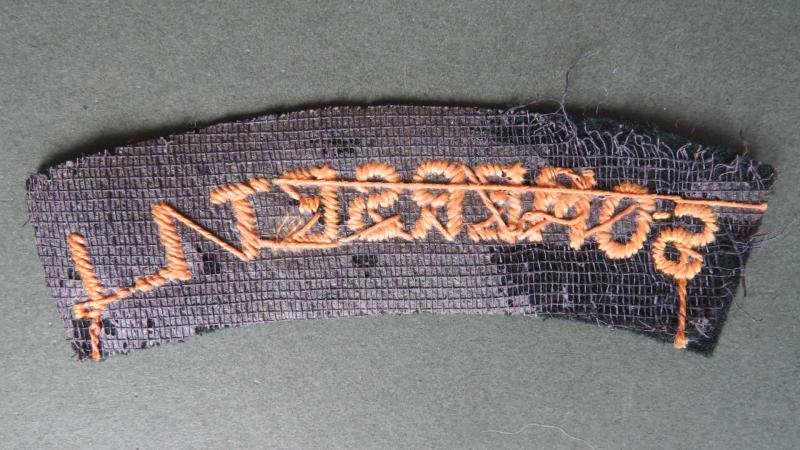 British Army Post WW2 Somerset Light Infantry Shoulder Title