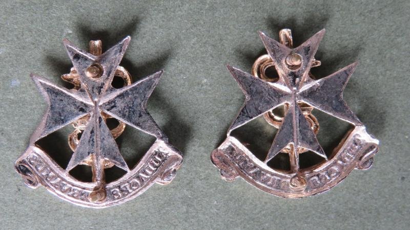 South Africa Army Medical Services Collar Badges