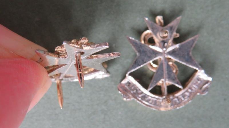 South Africa Army Medical Services Collar Badges