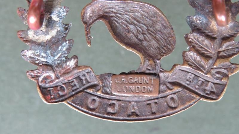 New Zealand Army WW1 Period The 4th Otago Rifles Regiment Cap Badge