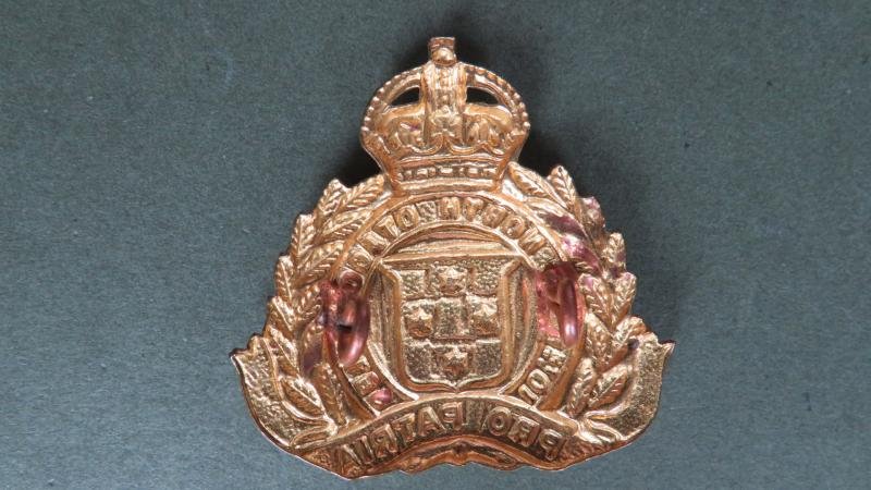 New Zealand Army The 10th (North Otago Rifles) Regiment Cap Badge
