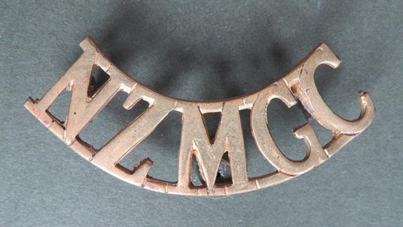 New Zealand Army WW1 'New Zealand Army Machine Gun Corps' Shoulder Title
