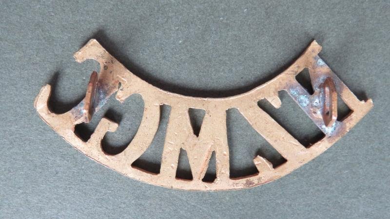 New Zealand Army WW1 'New Zealand Army Machine Gun Corps' Shoulder Title