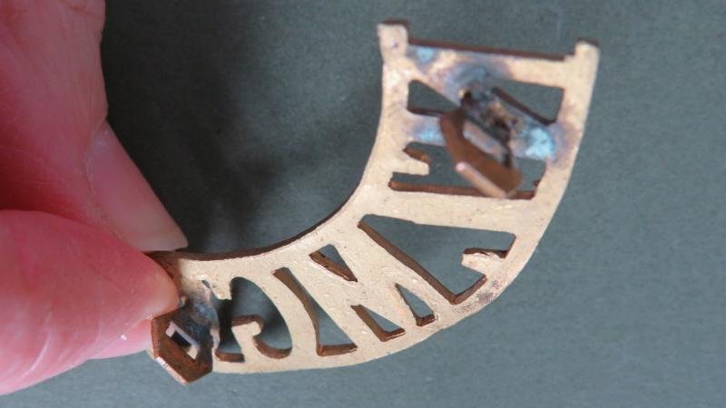 New Zealand Army WW1 'New Zealand Army Machine Gun Corps' Shoulder Title