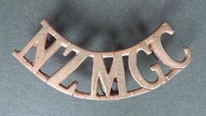 New Zealand Army WW1 'New Zealand Army Machine Gun Corps' Shoulder Title