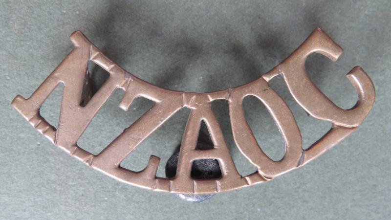 New Zealand Army WW1 'New Zealand Army Ordnance Corps' Shoulder Title