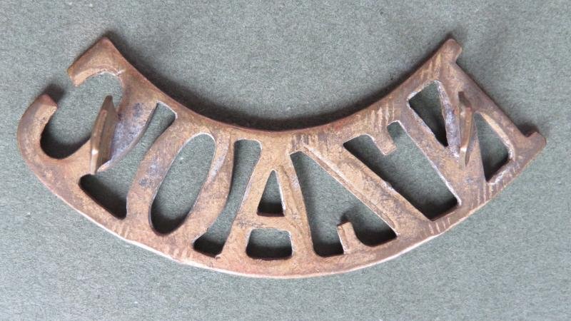 New Zealand Army WW1 'New Zealand Army Ordnance Corps' Shoulder Title