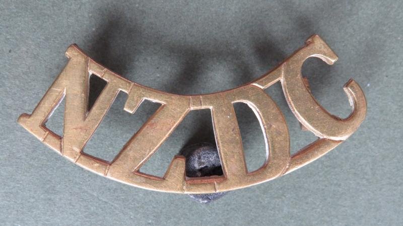 New Zealand Army WW1 'New Zealand Dental Corps' Shoulder Title