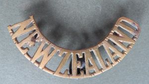 New Zealand Army WW1 'New Zealand (Expeditionary Force)' Shoulder Title