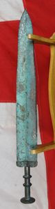We Speculate That This 2500 Year Old Sword Was Once The Sword of an Ancient Chinese King of Yueh, One Of the Nine Kings of Yueh, As It Is So Similar To The Sword of Goujian, King of Yueh, Now In The Hubei Museum in China, As to Be Remarkable