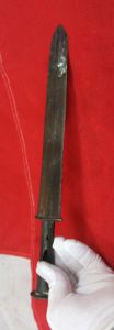 An Ancient Archaic Chinese Dagger, From the Warring States Period to Han Dynasty circa 520 to 225 BC.