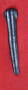 Original Ancient Roman 'Cross-bow' Fibula Bronze Toga Pin Military Issue, Fine Piece For Higher Ranking Figures in the Legion, Such As a Centurion or Tribune. Bow Fibula with a Folded Spring Hinge, Early Imperial - Beginning of Anno Domini 2nd Century.