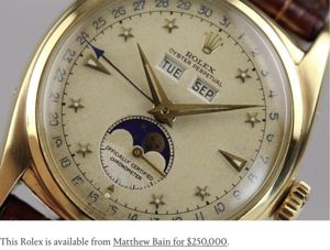 A Super, 1950's Vintage, Yet Incredibly Affordable, Triple Calender Moon-Phase, Complicated Movement of 17 Rubies, Wristwatch, in Rolled Gold By Rex of Switzerland. Hand Winding Movement. An Amazingly Beautiful Collector's Piece.