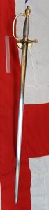 A Fine 1796 Infantry officer's Sword Of The Napoleonic Wars, From The Peninsular Campaign to Waterloo. With A Near Mint Mercurial Gilt & Silver Hilt.
