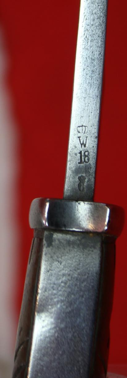 A Superb, German, WW1 Mauser Gew 98 'Butcher' Bayonet