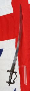 Historical 17th-18th Century Indian Tulwar Sword From the Siege and Relief Of Lucknow. Battle Trophy of Irish Captain Of the 32nd Foot, Capt. H.G.Browne V.C. From His Collection of Swords From The Battles & Defence.