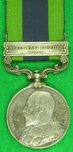 EVII IGS N.W.FRONTIER 1908, 1st SEAFORTH HIGHLANDERS