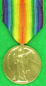 WW1 VICTORY MEDAL, 18th LIVERPOOL REGIMENT, K.I.A F&F 20-10-1916, A FORMER WAITER ON THE RMS CARPATHIA & ENTITLED TO THE CARPATHIA MEDAL
