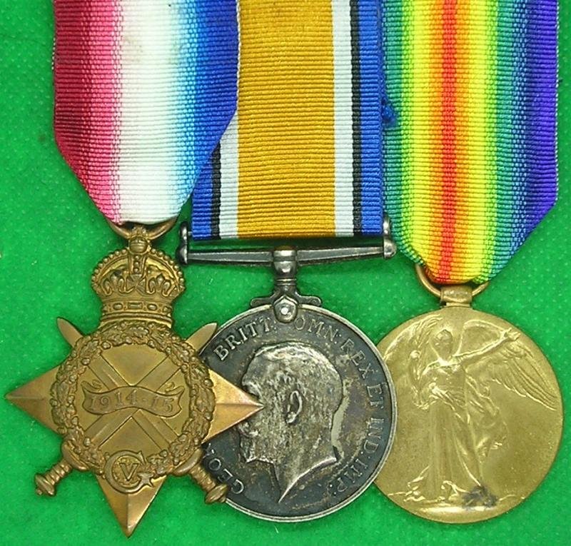 WW1 1914-15 TRIO, 8th GLOUCESTER REGIMENT, K.I.A F&F 30-7-1916, FROM CHELTENHAM — image 2