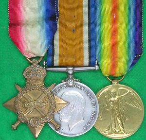 WW1 1914-15 TRIO, 2nd K.O.S.B, KILLED IN ACTION F&F 28-5-1916, FROM EDINBURGH