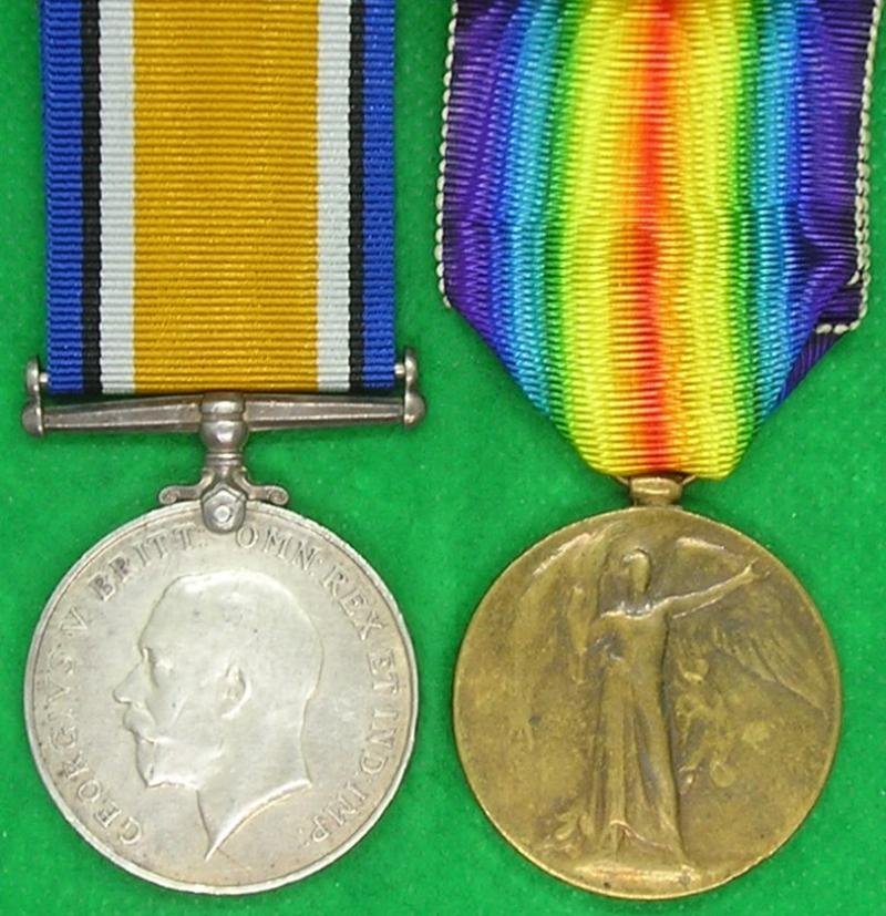 WW1 PAIR, 26th ROYAL FUSILIERS / BANKERS BATTALION — image 2
