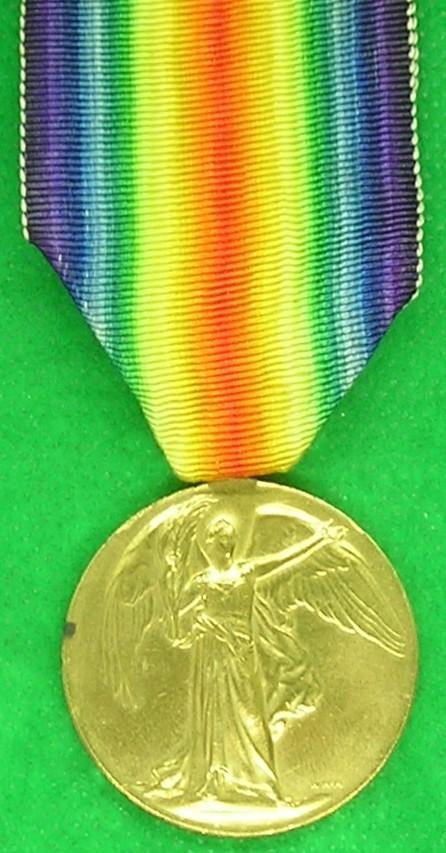 WW1 VICTORY MEDAL, FEMALE RECIPIENT V.A.D