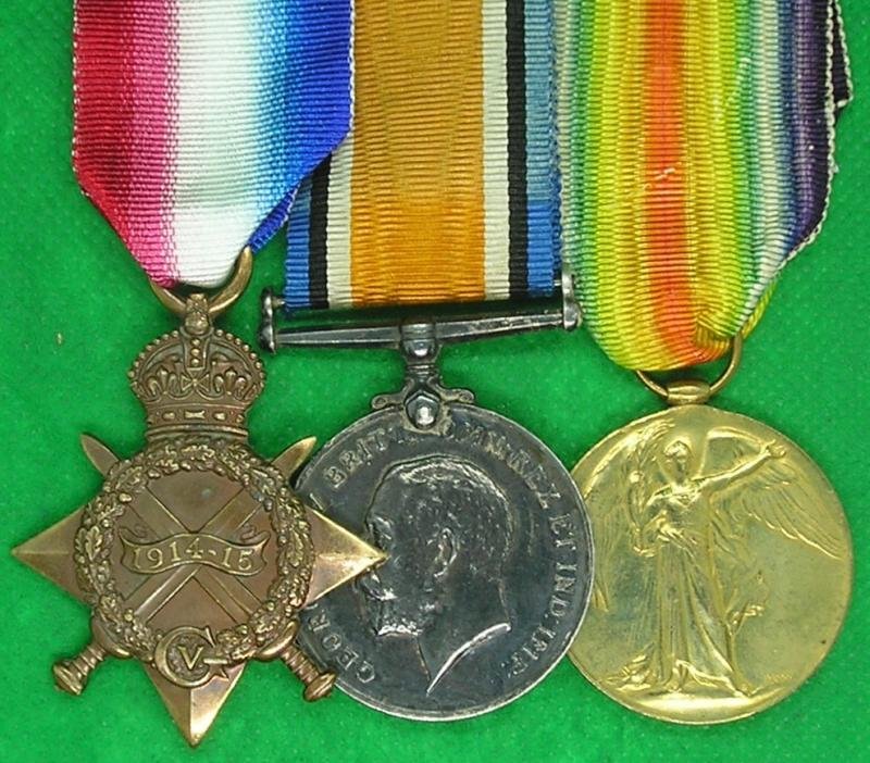 WW1 1914-15 TRIO, 2nd CAMERON HIGHLANDERS, K.I.A F&F 23-4-1915, FROM SANQUHAR — image 2