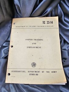 VIETNAM WAR ERA SNIPER TRAINING AND EQUIPMENT MANUAL