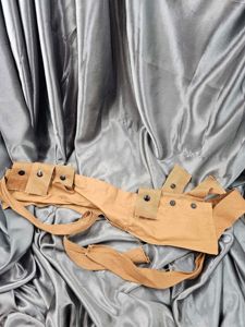 VIETNAM WAR ERA M79 EARLY BROWN GRENADE BANDOLIER