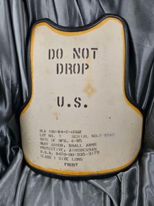 US AIR FORCE AIRCREW PROCTOR BODY ARMOR PLATE