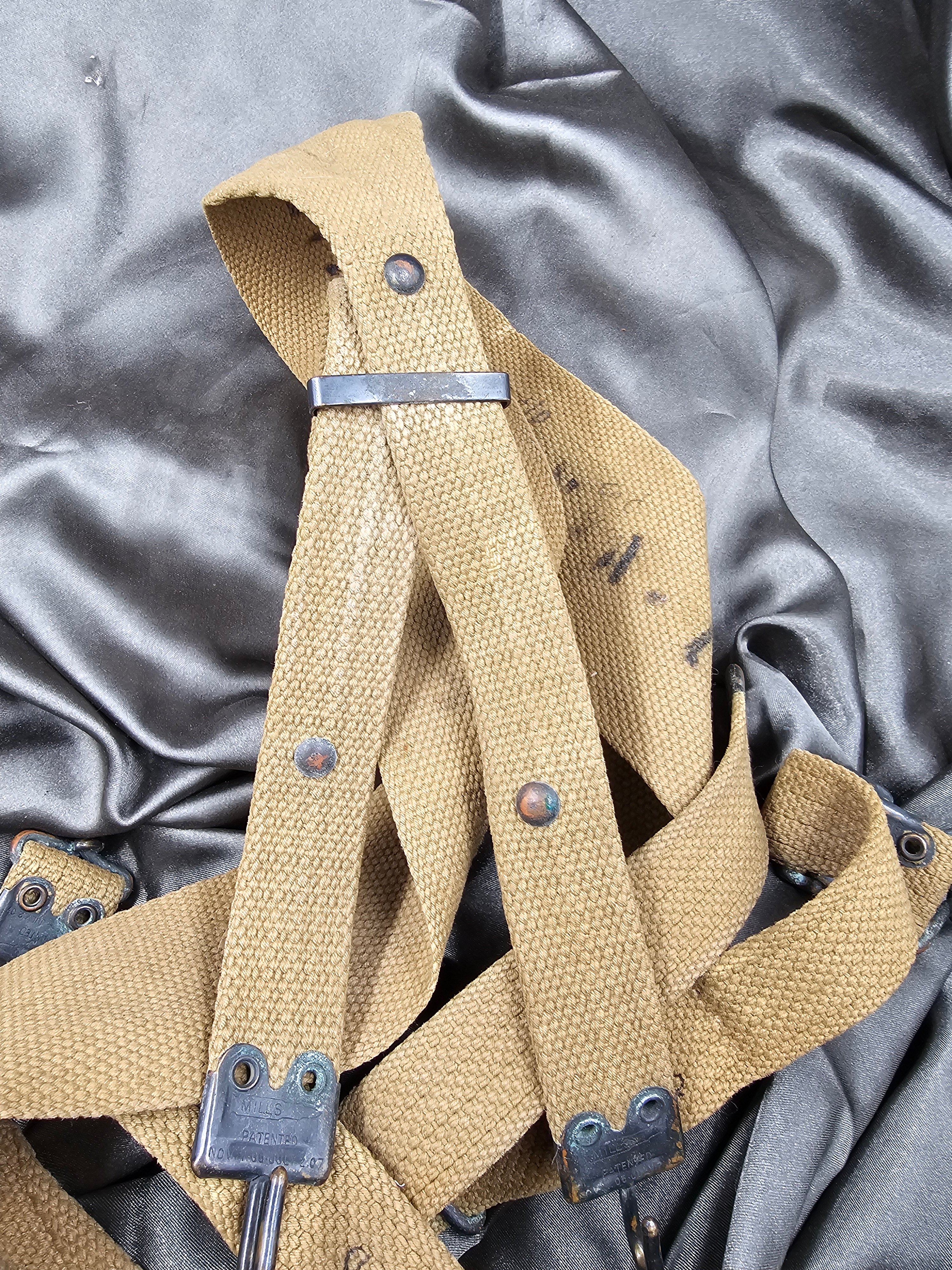 WWI US ARMY 14th INFANTRY NY SUSPENDERS — image 5