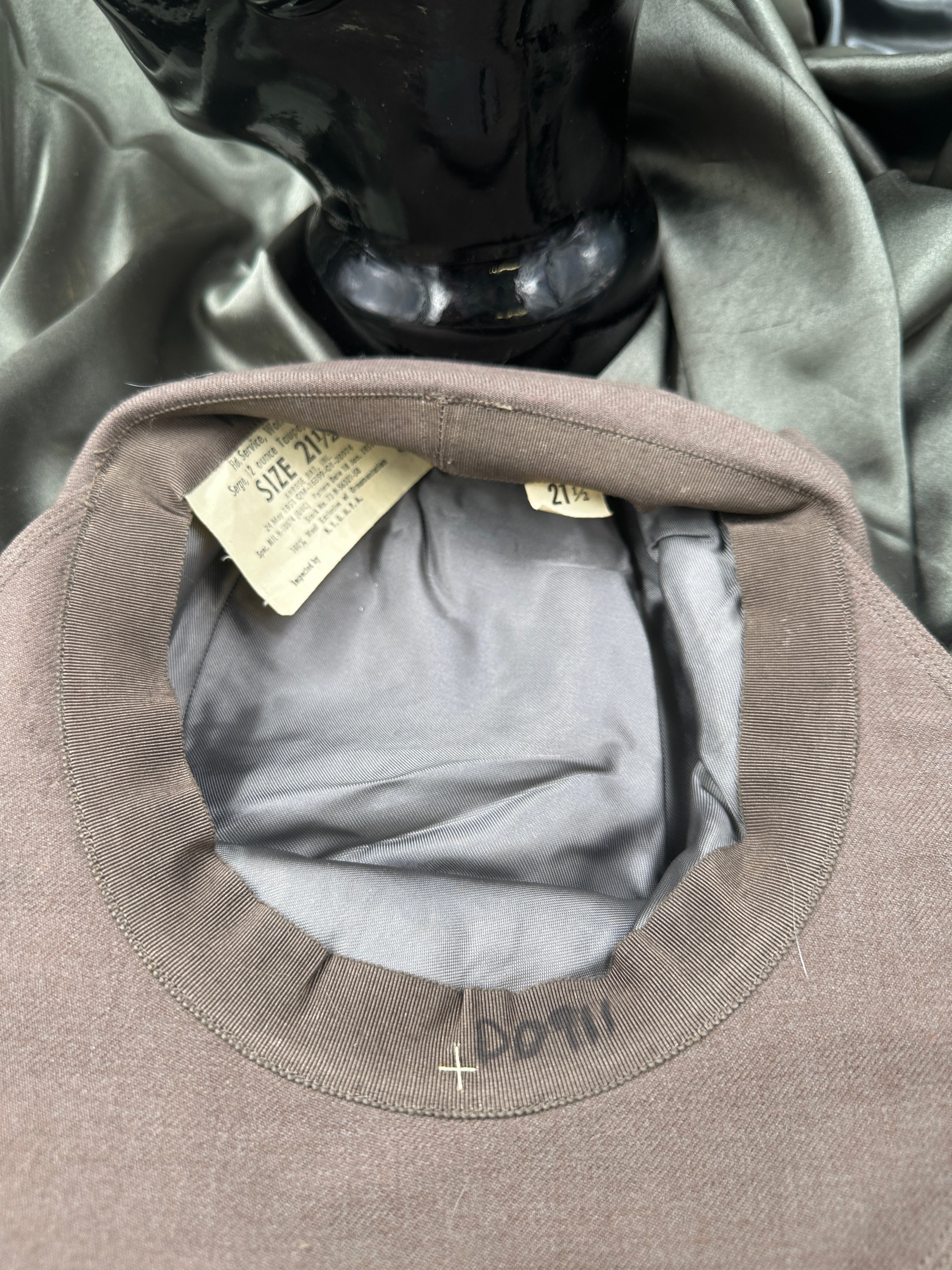 KOREAN WAR ERA WAC VISOR CAP 21 1/2 — image 8