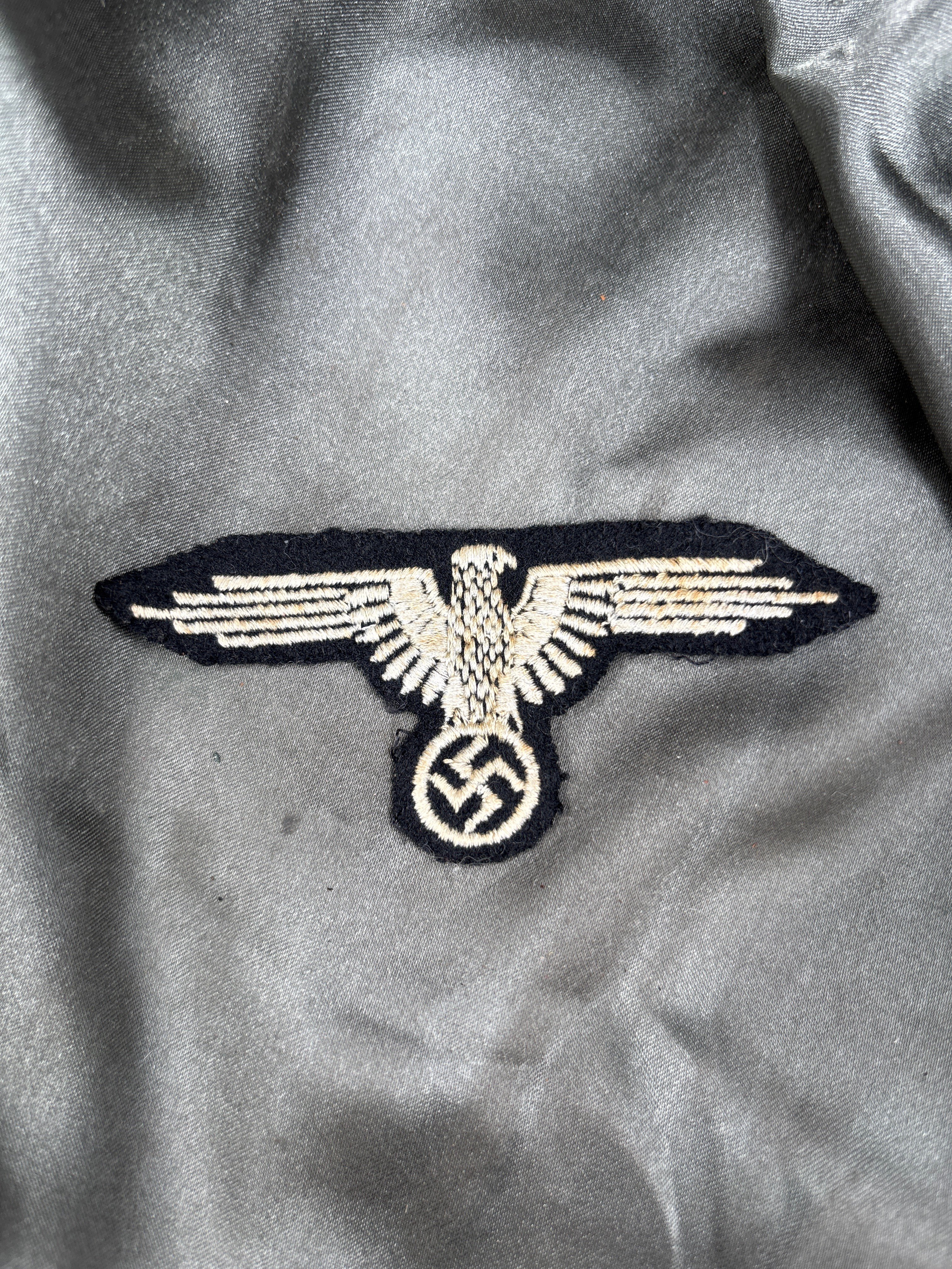 WWII GERMAN SS SLEEVE EAGLE