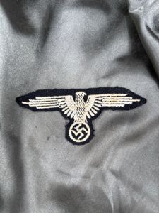 WWII GERMAN SS SLEEVE EAGLE
