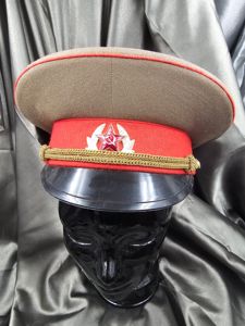 FALL OF THE BERLIN WALL ERA SENIOR OFFICER SOVIET ARMY VISOR CAP